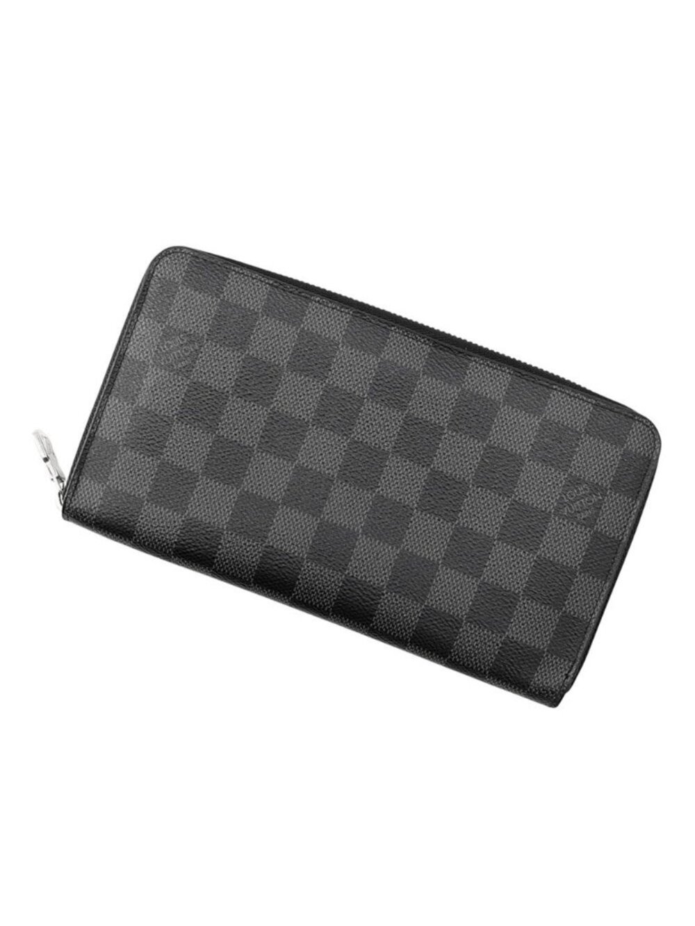 Louis Vuitton Wallet Damier Graphite Zippy Organizer NM Black